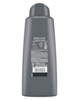 DOVE MEN + CARE 2 in 1 Shampoo Conditioner Eucalyptus + Birch 3 Count For Healthy-Looking Hair Naturally Derived Plant Based Cleansers 20.4 oz