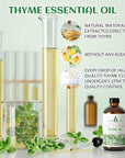 EVOKE OCCU Thyme Essential Oil for Diffuser, Massage, Candle and Soap Making - 4 FL Oz