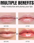 Lip Plumping Booster, Plumping Lip Oil High-Shine