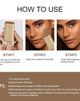 2 Pcs Foundation Stick Beauty Balm Serum Boosted Skin Tint, 2025 New Makeup Tint, Portabl Moisturizing Essence Contour Stick Foundation Beauty Balm (#04)