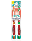 GuruNanda Dynamic Luminance Toothbrushes - Medium Bristles for Plaque Removal - Gentle on Teeth & Gums - Ideal for Kids & Adults - Pack of 2