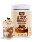 Dolce Latte Protein Shake, With Crunchy Protein Balls, Protein Smoothie Powder - 20g Protein, Low Sugar, Keto-Friendly Meal Replacement Shake, 22.22oz, 14 Servings, 14 Servings (1 X 22.22oz)