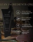 KIWABI Root Vanish Color Treatment in Light Brown Instantly Camouflages Gray Roots and Hair with Natural Anti-Aging Botanicals (150g, Paraben Free, Gray)
