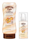 Hawaiian Tropic Silk Hydration Weightless Sunscreen Pack - SPF 30 Broad Spectrum Sunscreen Lotion (6oz) & Face Lotion (1.7oz)