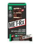 MET-Rx Big 100 Colossal Protein Bars, Mint Super Cookie Crunch, Meal Replacement Bars, 4 Count