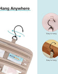 Bagsmart toiletry bag hanging travel