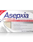 Asepxia Deep Cleansing Acne Treatment Bar Soap with Baking Soda and 2% Salicylic Acid, 4 Ounce