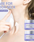 Neck Firming Cream Set,Non-greasy Tighten Lift Firming Neck Face Cream Skincare Moisturizer, 2 Pcs Deep Moisturizing Face Lotion for All Skin Type, 2 Pack