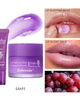2Pcs Lip Glowy Balm and Lip (Grape)