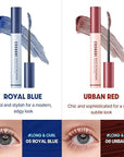 COSNORI Perfect Setting Waterproof Mascara Long&Curl 02 Cozy Brown – Long Lasting Smudge - Brown Mascara - Soft Definition for Blue & Green Eyes - K Beauty - 0.23fl oz (7ml)