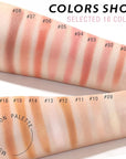 16 Colors Blush Contour Highlighter Makeup Palette with Blushes Set