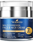 Retinol Cream for Face, Face Moisturizer, Neck Creams for Tightening and Firming with Collagen & Hyaluronic Acid, Daily Anti-Aging Face Cream for Women, Smooth Wrinkles & Fine Lines, 1.7 Fl Oz