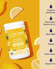 Ultima Replenisher Daily Electrolyte Drink Mix – Lemonade, 90 Servings – Hydration Powder with 6 Key Electrolytes & Trace Minerals – Keto Friendly, Vegan, Non-GMO & Sugar-Free Electrolyte Powder