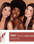Liquid Blush, Soft Cream Liquid Blush for Cheeks, Wear (04#)