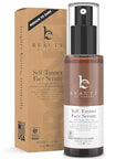 Face Tanner Serum - Medium to Dark Sunless Tanner for Face Sunless Tanner with Hyaluronic Acid - Self Tanner for Face Self Tan - Natural Face Tanner for Face Self Tanner