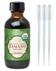 US Organic Tamanu Oil, USDA Certified Organic, 100% Pure Virgin Cold Pressed Unrefined, Dark Green Color, Sourced from Southeast Asia_Improved Cap_2oz (56 ml)