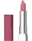 Maybelline Color Sensational Lipstick, Lip Makeup, Cream Finish, Hydrating Lipstick, Romantic Rose, Pink ,1 Count
