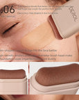 Foundation Stick, Multi-Use Foundation Stick Makeup with Built-In