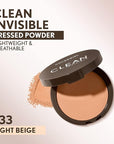 Covergirl Clean Invisible Pressed Powder, Lightweight, Breathable, Vegan of 5) 0.38oz