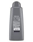 DOVE MEN + CARE 2 in 1 Shampoo Conditioner Eucalyptus + Birch 3 Count For Healthy-Looking Hair Naturally Derived Plant Based Cleansers 20.4 oz