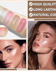 Bronzer Stick Highlighter Stick Cream Contour Stick Makeup,2PCS Beginner-Light Medium