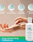 Emu Oil Infused Hand Lotion – Deep Moisturizing Cream for Dry & Cracked Hands Skin Relief – Perfect for Women, Men, and Travel | Natural Lotion with Shea Butter and Natural Oils - 8 oz