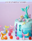 24 Pcs Mermaid Girl Birthday Party
