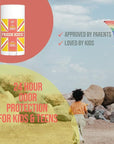 Fresh Kidz Body Wash 16.9 fl.oz. and Stick Deodorant 2.65 oz for Kids and Teens - Girls "Coral" Set