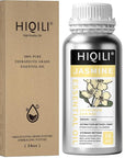 HIQILI 16 Fl Oz Jasmine Essential Oil, 100% Pure Natural for Diffuser, Hair, Skin, Perfume Making - 500ML