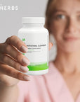 Intestinal Cleanser Digestion Supplement - Digestive System Cleanse Capsules Made with Pure Herbs - Colon Cleanse Supplement for Overall Gut Wellness by DHerbs - 100 Vegetarian Capsules