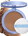 SACE LADY Face Pressed Powder Sets Makeup, Controls Cosmetics Cruelty-free, 0.35oz