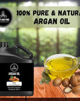 Naturevibe Botanicals Argan Oil 32 Fl oz β Cold Pressed, Unrefined, Pure Moroccan Argan Oil for Hair, Skin, Face & Massage β Natural Carrier Oil for DIY Beauty & Aromatherapy