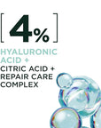 Garnier Fructis Hair Filler Moisture Repair Serum Treatment, Moisturizing Hair Serum for Curls and Waves with Hyaluronic Acid, 3.75 Fl Oz, 1 Count