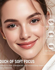 Flawless Eraser Foundation Stick,Korean Hydrating Lightweight Foundation Stick with Brush,Multi-Use Foundation Stick Makeup, Waterproof Thin and Cover Blemishes for All Skin Types (ivory white, 01)