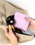 4 pcs cosmetic bag snap