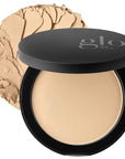 Glo Skin Beauty Pressed Base Powder Foundation Makeup (Golden Medium) - Flawless Coverage for a Radiant Natural, Second-Skin Finish
