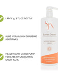 SunFX ProBlend Barrier Cream | Advanced DHA Blocker for Flawless Spray Tans | 33.8 fl.oz