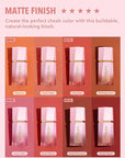 SHEGLAM Color Bloom Liquid Blush Makeup for Cheeks Swipe Right