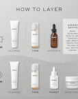 Medik8 Serum Tonic Duo - Liquid Peptides - Gentle, Cleansing Exfoliant Toner - Smoothing, Firming Multi Peptide Serum - 2 pc