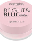 Catrice Bright & Blur Loose Powder | Lightweight, Instant Blur, Soft Matte Finish | Vegan & Cruelty Free (010 | Soft Pink)