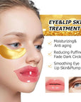 30 Pairs Lip Masks & Eye Moisturizing