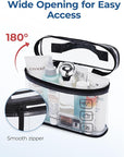 Bagsmart tsa approved toiletry bag,