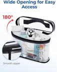 Bagsmart tsa approved toiletry bag,