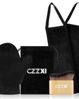Tanning Mitt, Body Brush & Back Tanner Applicator Kit – Self-Tan Applicator for Body, Face & Hard-to-Reach Areas | Includes Storage Pouch