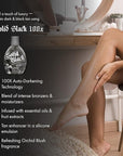 Millennium Tanning Solid Black 100X Indoor Tanning Lotion for Tanning Beds (13.5 Fluid Ounces)