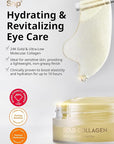 SNP [K Beauty 24K Gold Perfection Eye Patch | Nourishing Under Eye Patches for Wrinkles and Dark Spots | Under Masks for Puffy Eyes and Dark Circles | Korean Collagen Skincare | 60 Patches