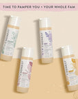 The Honest Company 2-in-1 Cleansing Shampoo + Body Wash for Sensitive Skin | Gentle for Baby | Naturally Derived, Tear-free, Hypoallergenic | Fragrance Free, 18 fl oz