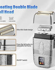 Professional Hair Trimmer Hair Clippers for Men, Nose Hair Trimmer Shaver Set,Cordless T-Blade Beard Trimmer Barber Clippers,Electric Razor Foil Shavers for Men Haircut Grooming Kit(Silver)