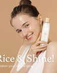 I'm from Rice Toner, Milky Toner for Glowing Skin, Korean Rice, Glow Essence with Niacinamide, Hydrating for Dry, Dull, Combination Skin, Vegan, Fragrance Free, Glass Skin 5.07 Fl Oz