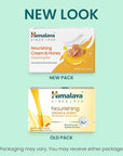Himalaya Nourishing Cream & Honey Cleansing Bar, Face and Body Soap for Soft Skin, 4.41 oz, 6 Pack